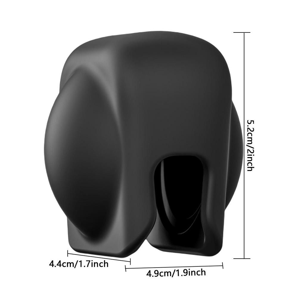 Capa protetora anti-scratch Lens Cap para Insta360 X3, capa protetora de silicone Dustproof, câmera de ação panorâmica