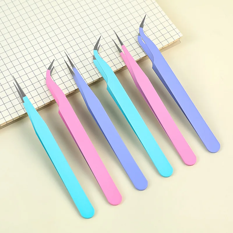 2 pz Pinzette Creativo Amaretto Colore Clip per FAI DA TE Decroativo Ufficiale Diario Scrapbook Adesivo Strumento Ritorno A Scuola Studente di Fornitura