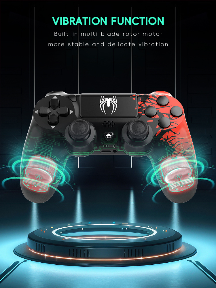 DATA FROG Drahtlose Spiel Controller Bluetooth-kompatibel Spide Gamepad für PS4 Gamepad Slim/Pro Konsole Spiel Für Joystick PC