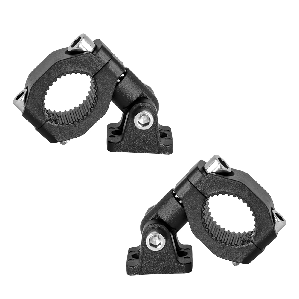 Motorcycle LED Headlight Spotlight Mount Bracket Adjustable Fog Light Auxiliary Lamp Bumper Clamps Holder Motorcycle Accessories