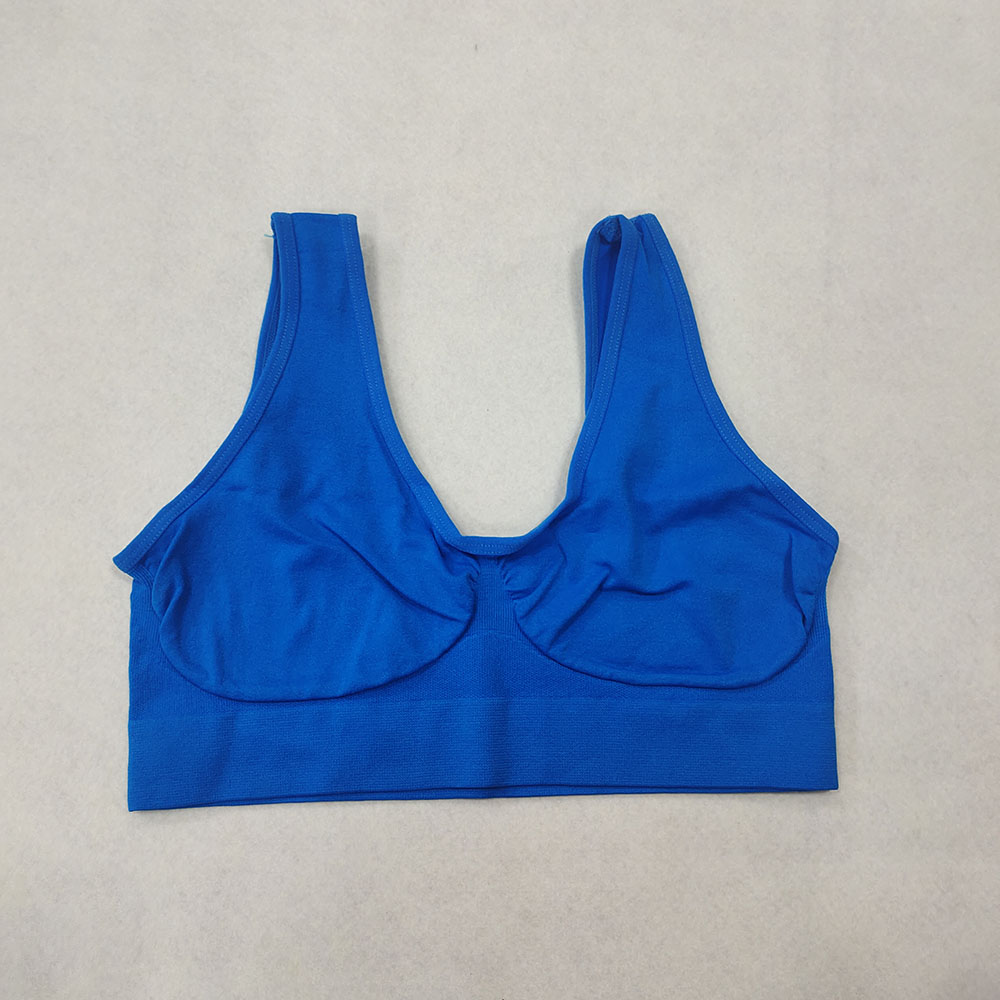 Sem forro sutiã sem costura colete feminino dormir roupa interior yoga esportes sutiã tamanho grande superior sem esponja inserção almofada bralette