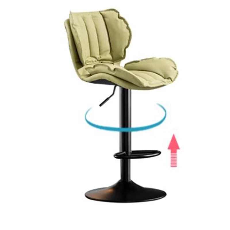 Nordic Hohe Hocker Bar Stühle Drehbare Luxus Büro Empfang Bar Stühle Einstellbare Minimalistischen Design Home Möbel Sillas LLBC