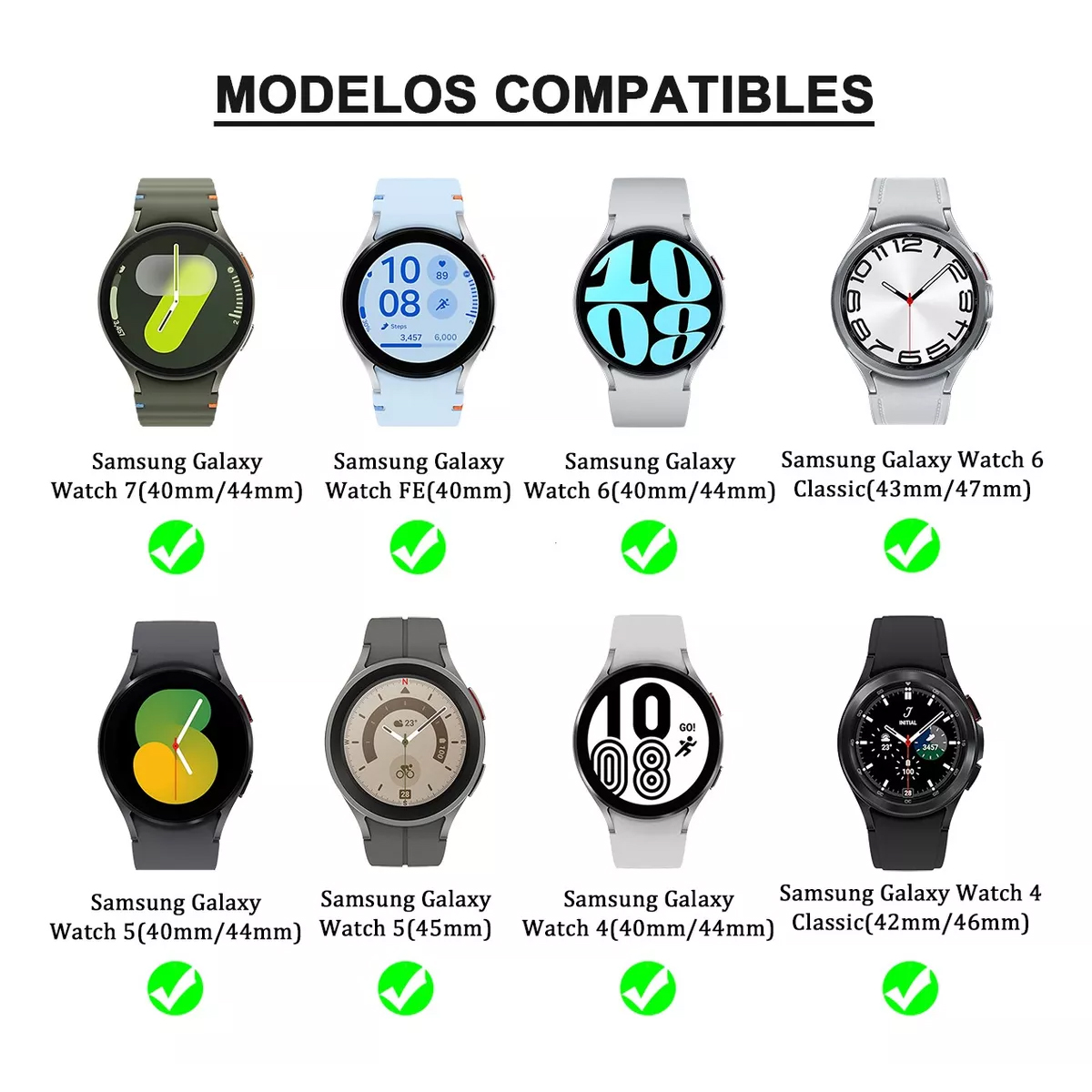 Ремешок с петлей для Samsung Galaxy watch 7 6 5 4 44 мм 40 мм/FE/5 Pro 45 мм Нейлоновый браслет correa watch6 classic 47 мм 43 мм Ремешок