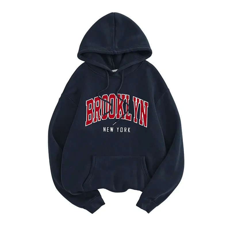 BROOKLYN Sudaderas con capucha informales para hombre Jerséis de primavera y otoño Sudaderas de varios colores a la moda Top