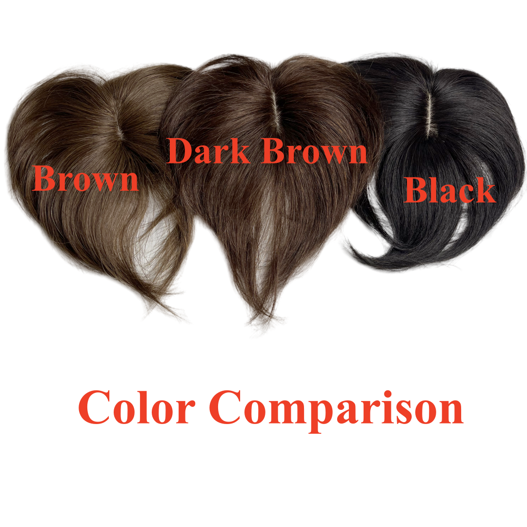 Накладные пряди из натуральных волос, 8 х1 см, 6 дюймов