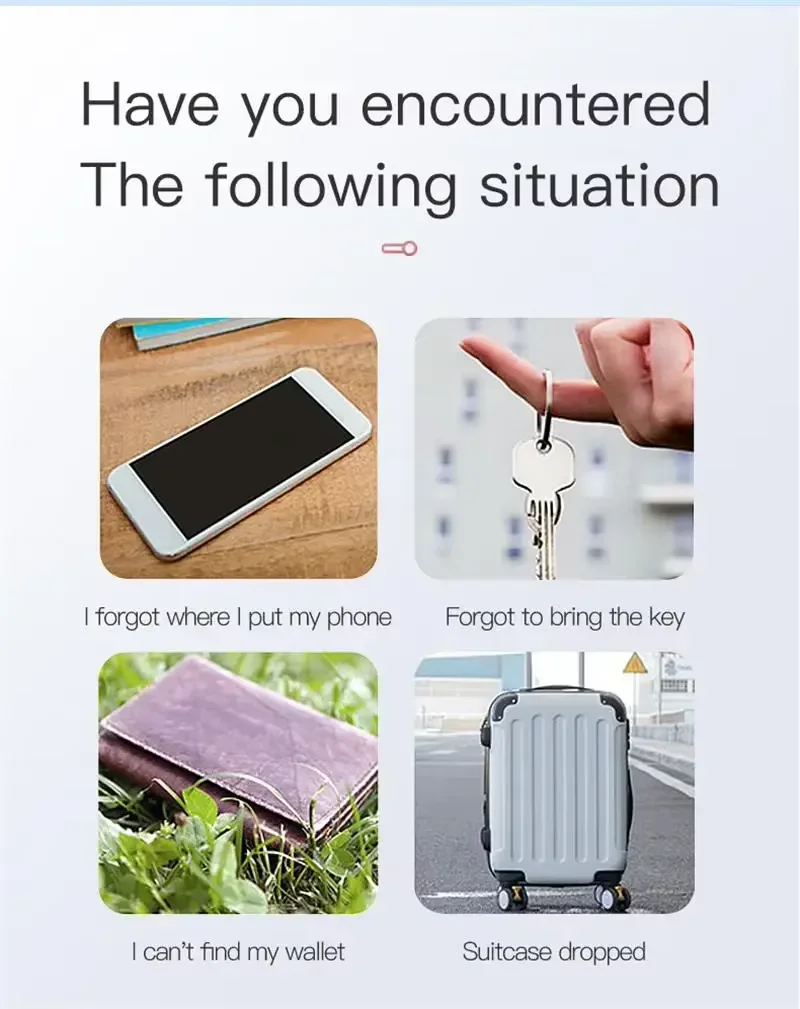Xiaomi Mini GPS трекер Bluetooth 5,0 домашних животных пожилых детей кошелек отслеживание умный искатель локатор автомобильный локатор для IOS Android новый