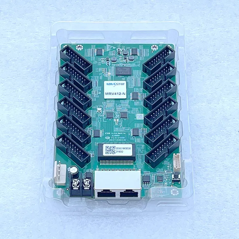Novastar MRV412-N Receiving Card LED Video Wall Controller LED Display Screen RGB Matrix HBU75 Full Color Module Control card