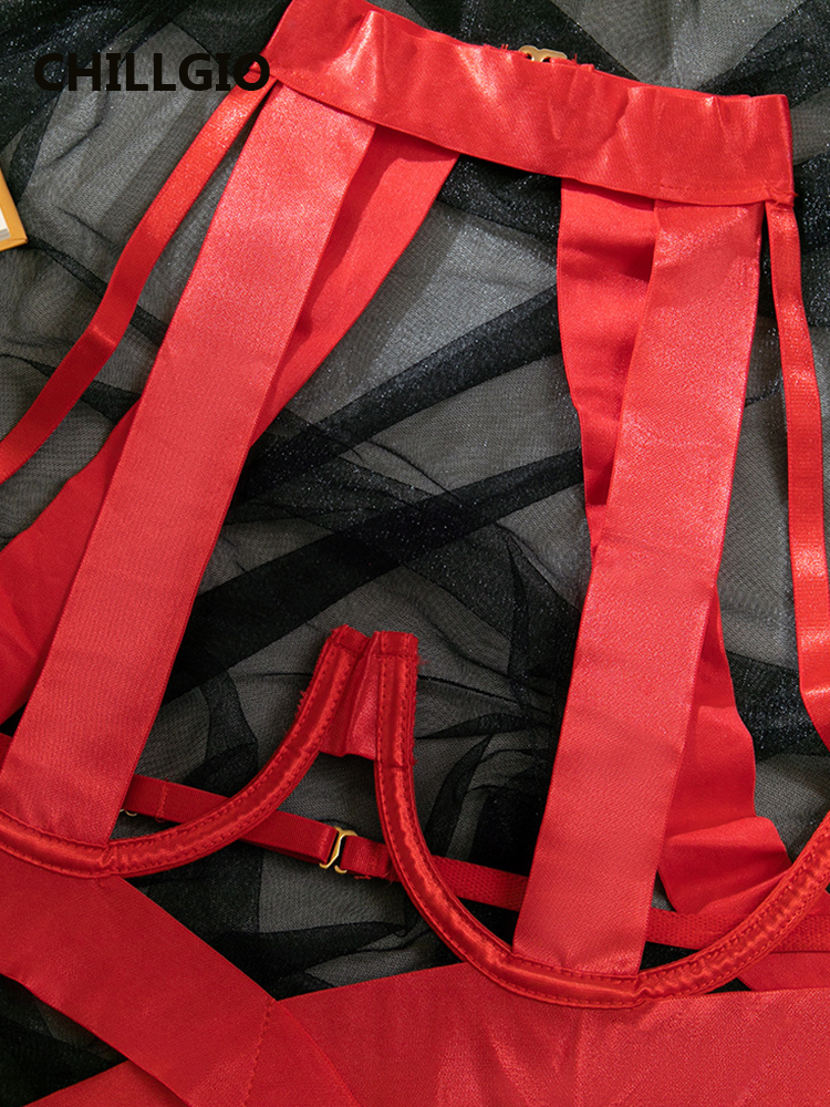 CHILLGIO Body Frauen Bügel Push-Up Sexy Dessous Heißer Erotische Strampler Chic Cut Höhlte Onesie Off Schulter Halter Playsuits