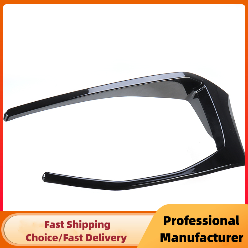 1 ペアリアバンパースプリッターカナード Vw ゴルフ 7 7.5 MK7 MK7.5 GTI R GTD R400 2012-2020 リアテールランプスポイラーブレーキランプトリム