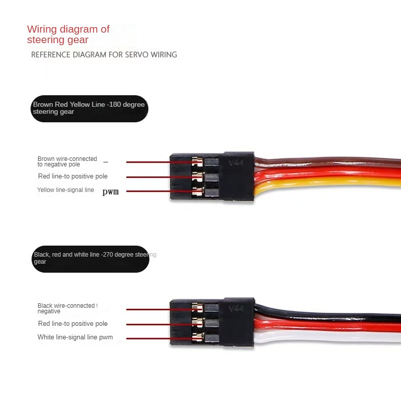 Motor de direção rds3235 35kg servo de eixo duplo robô de alto torque diy braço mecânico servo digital de eixo duplo