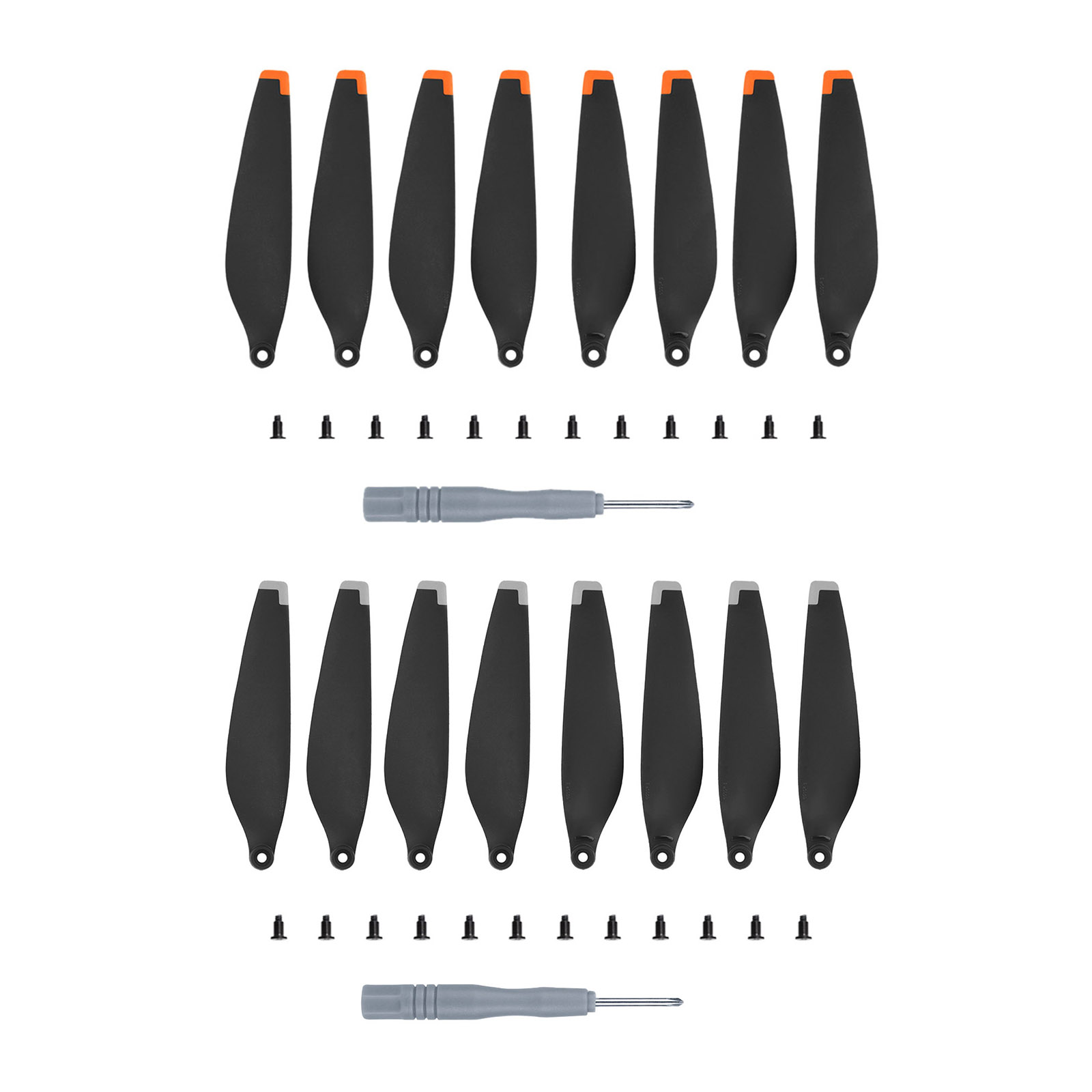 8pcs Drone Blade Props Replacement Spare Propeller Drone Accessory with Screw Accessories Wing Blade Light Weight for DJI Mini 3