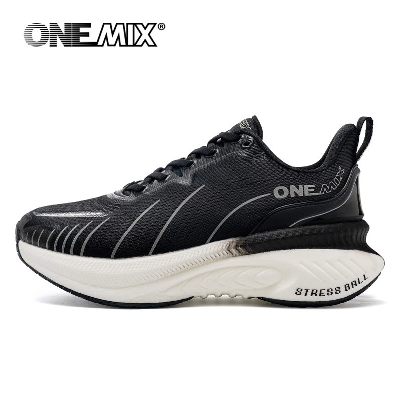 ONEMIX Weiß Straße Laufschuhe für Männer Air Kissen Outdoor Sport Schuhe Männlichen Trainer Sommer Jogging Schuhe Frauen Schuhe