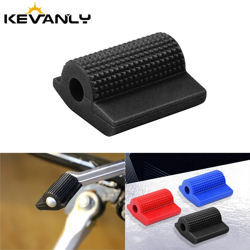 Pedal de palanca de cambios para motocicleta, cubierta protectora de goma, almohadilla antideslizante para arranque de zapato, accesorios para motocicleta Kawasaki Yamaha Suzuki ATV