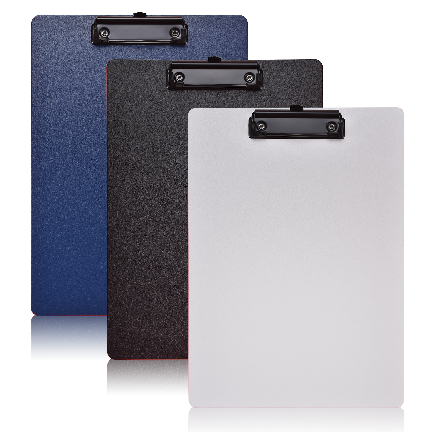 Portapapeles para carpetas de archivos A4, Bloc de notas, Clips para tablero de notas, organizador de almacenamiento de papel de prueba, suministros escolares, papelería de oficina