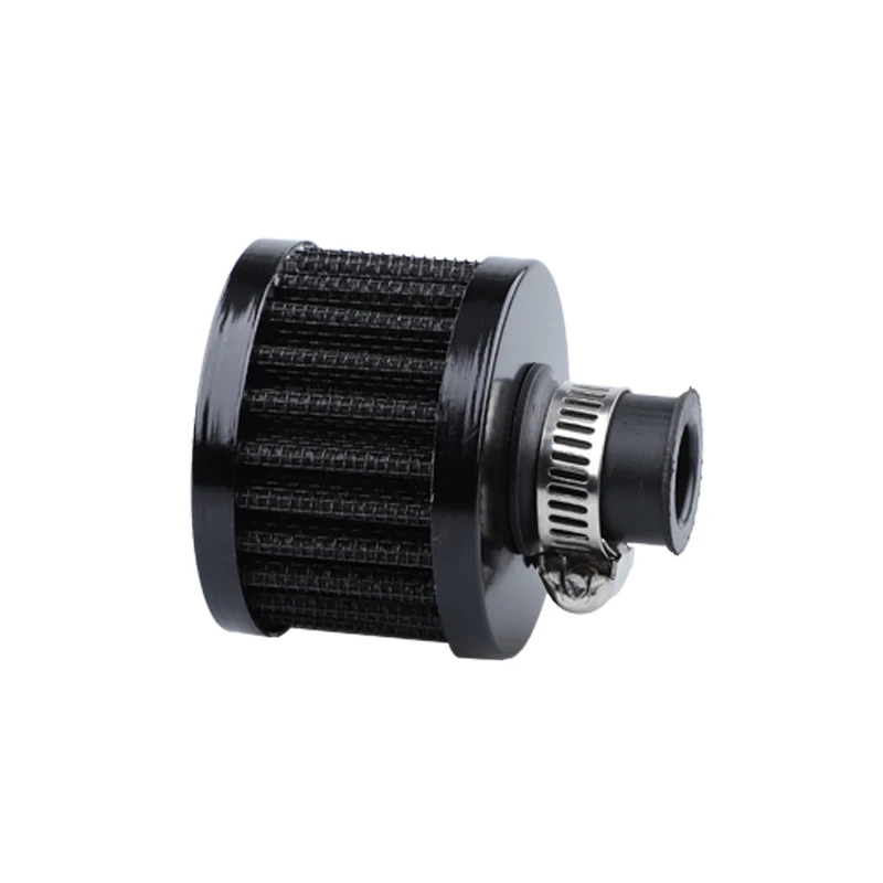 Universal Interface Car Air Filters 12mm For Motorcycle Cold Air Intake High Flow Crankcase Vent Cover Mini Breather Filters