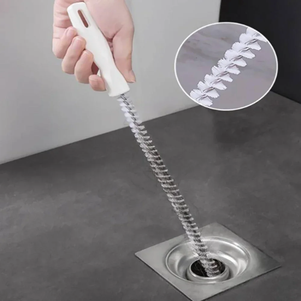 1 PC อ่างล้างจานแปรงทําความสะอาดท่อระบายน้ํา,ท่อระบายน้ํา Clog Remover, Bendable SINK Overflow ท่อระบายน้ําแปรงท่อระบายน้ําสําหรับห้องน้ําห้องครัว