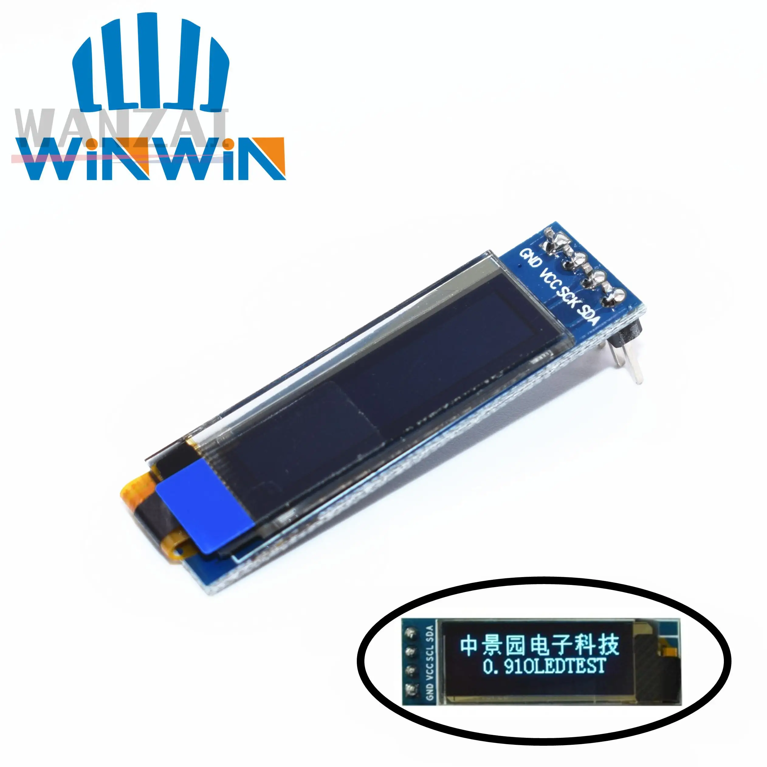 0,91 Zoll oled Modul 0.91 "weiß/blau oled 0.91x32 oled lcd LED ssd1306 Anzeige modul" iic kommunizieren für Arduino