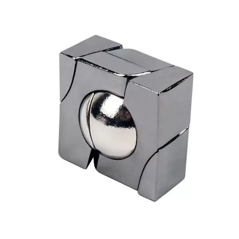 สมอง Teaser ปริศนา 3D ปลดล็อคของเล่นบีบอัดสําหรับผู้ใหญ่เด็ก IQ Challenge เกม Juegos De Ingenio Metalico
