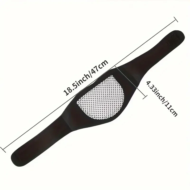 Selbsterhitzende magnetische Nackenstütze – mittelweiches tragbares Nackenkissen mit spontane Wärmetherapie zum Ausziehen, Schmerzen