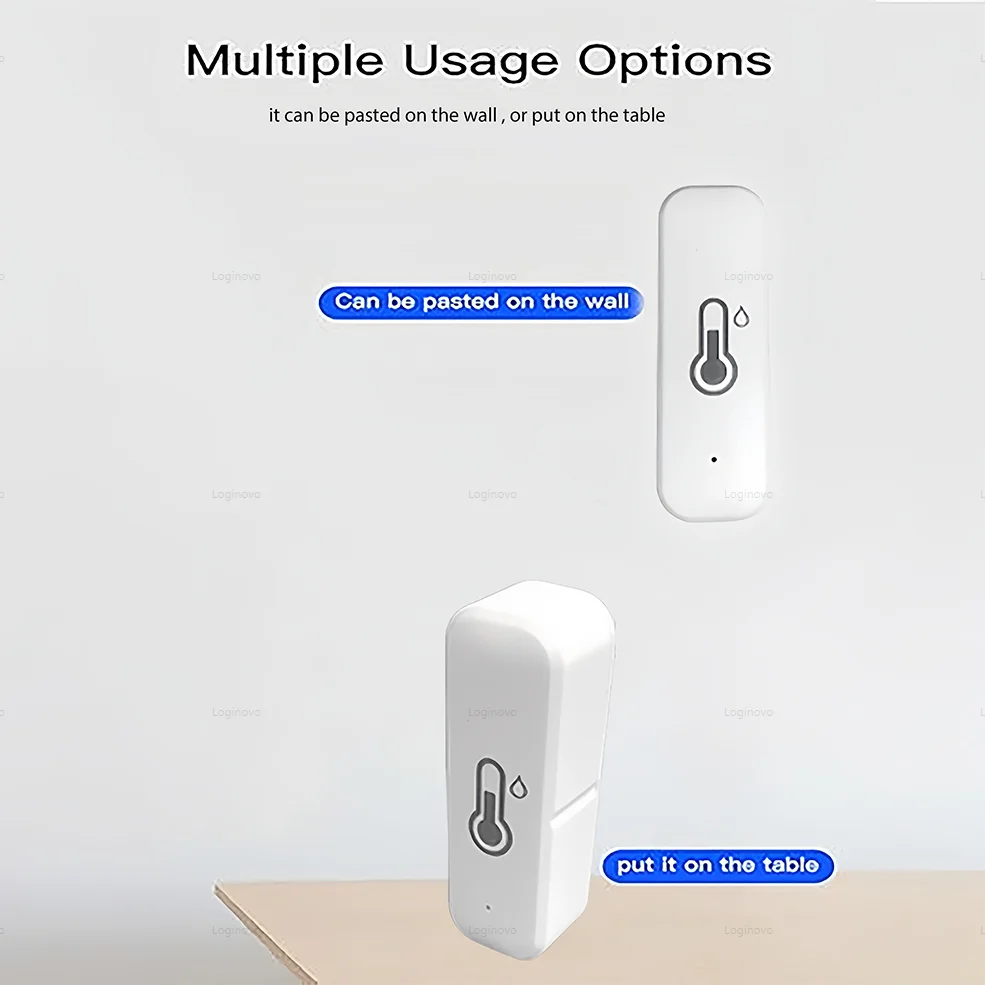 Tuya Zigbee อุณหภูมิและความชื้นเซนเซอร์ Smart Life App รีโมทคอนโทรลเครื่องตรวจจับ Smart Home Automation สําหรับ Alexa Google Home