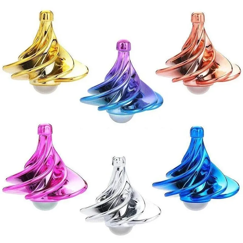 โต๊ะลม BlowingToy หมุนกระเป๋าของเล่น Fidget Kinetic Spinner ผู้ใหญ่ความเครียดบรรเทาของเล่นเด็กวันเกิด Xmas ของขวัญ