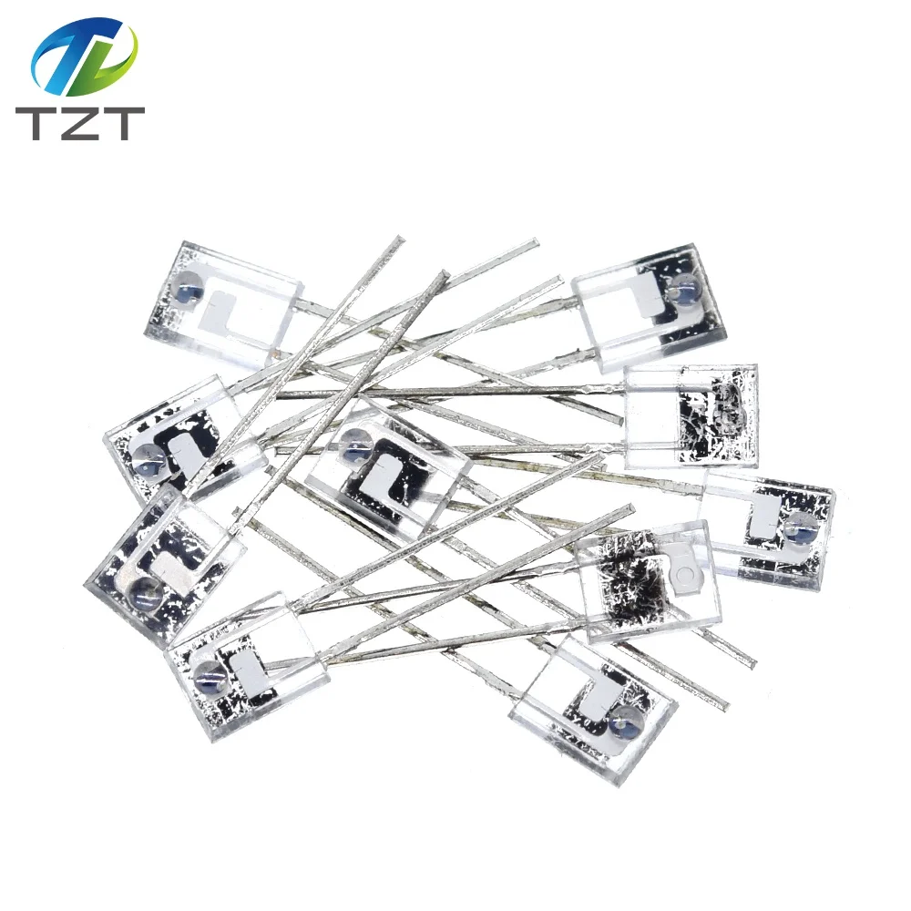 TZT 10pcs PT908-7C-R Infrared Receiving Tube Square Side Photosensitive Receiving