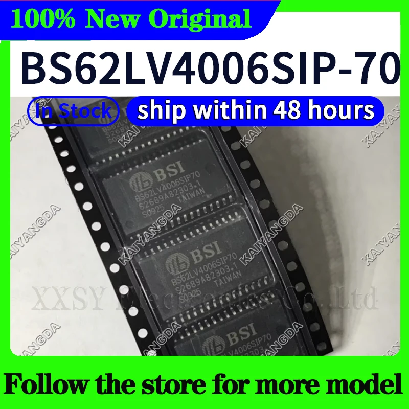 BS62LV4006SIP55 BS62LV4006EIG55 BS62LV4006SCP55 BS62LV4006SCP-70 BS62LV4006SIP-70 Alta calidad Nuevo