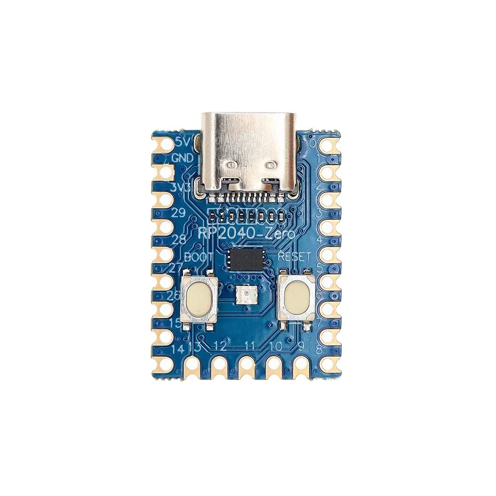 TENSTAR RP2040-Zero RP2040 for Raspberry Pi Microcontroller PICO Development Board Module Dual-Core 2MB Flash RP2350