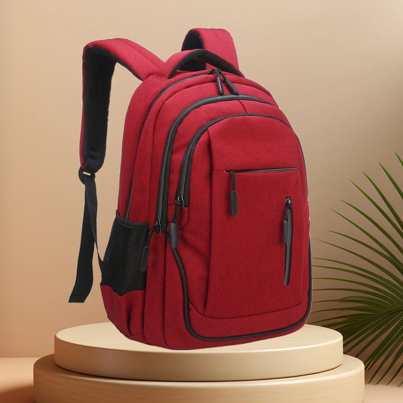 대형 15.6 인치/17.3 인치 노트북 배낭 USB 남성 컴퓨터 SchoolBag 비즈니스 가방 옥스포드 방수 배낭 대학 데이 팟