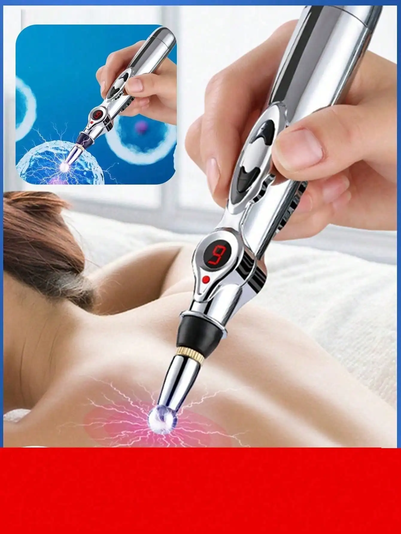 Meridian Stift Elektronische Energie Zirkulation Massage Stift Energie Pulse Stift Meridian Stift Beruhigende Und Entspannende Haushalts Artefakt