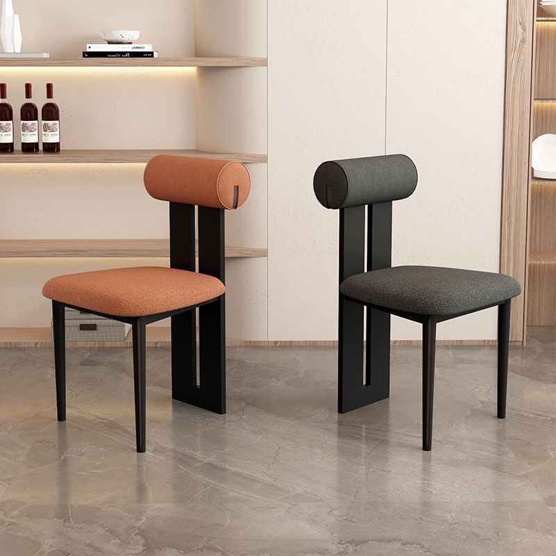 X & D – chaise de salle à manger de luxe en bois massif, style nordique, pour usage domestique, Simple, souple, à dossier, moderne, à la mode, commerciale