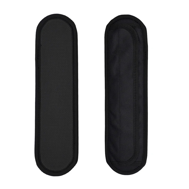 Black Weight Reducing Shoulder Pad Dual Backpack Stress Reducing Wider Weight Reducing Schoolbag Shoulder Strap