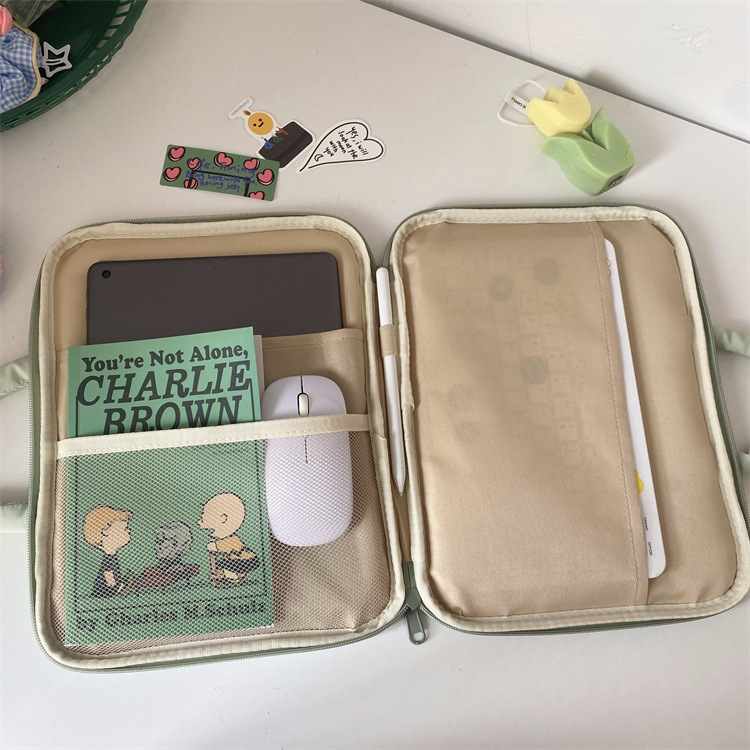 Tablet Laptop Bag Suitable For iPad 11 inch Mac13.3/14 inch Protective Case Portable Shock-absorbing And Lightweight Storage Bag