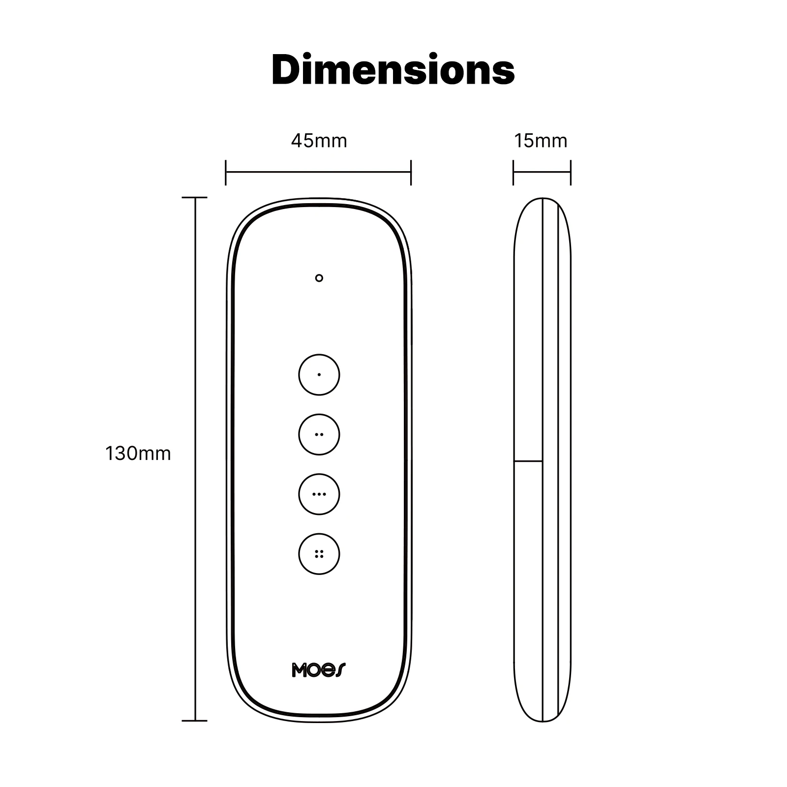 Interruptor de Escena Inteligente Tuya ZigBee, 4 botones, portátil, inalámbrico, diseño ligero, 12 escenarios, Control remoto, automatización, alimentado por batería