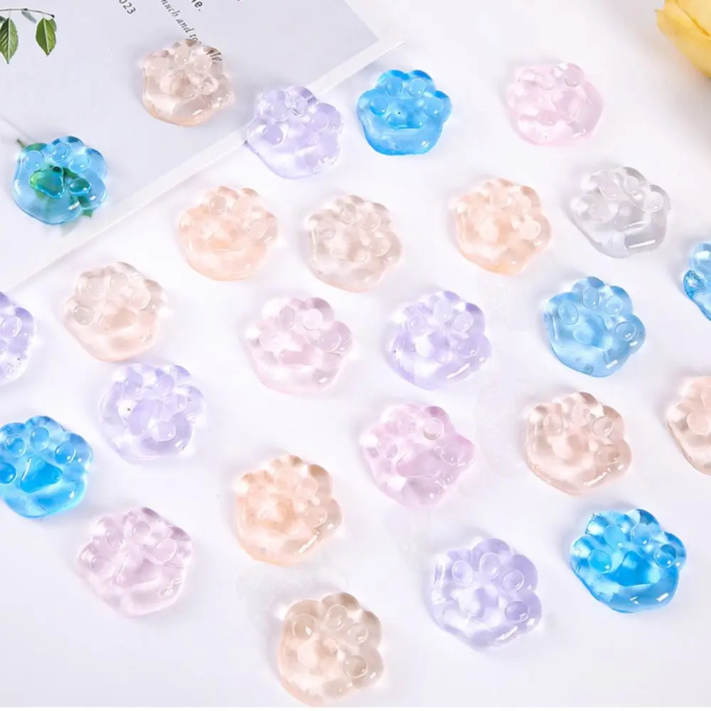 Mochi Ice Block ความเครียดของเล่น Cube Cat Claw ความเครียดบีบของเล่น Kawaii โปร่งใส Fidget ของเล่น Mini Squishy ของเล่น