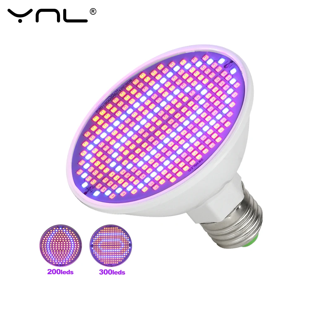 E27 led planta crescer luz lâmpada led holofote lâmpada AC85-265V espectro completo interior hidroponia flor mudas led phyto lâmpada