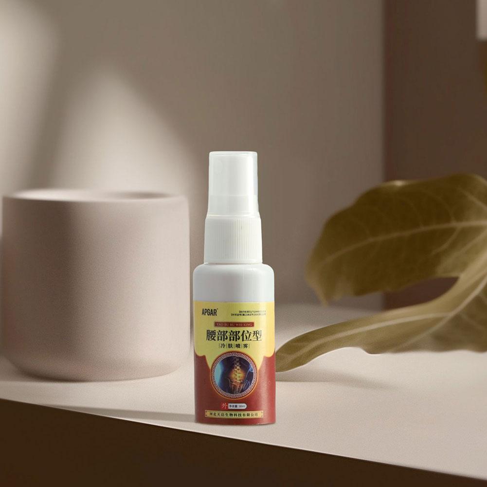 ハーブ膝関節リリーフスプレー、腰椎、筋肉痛、かゆみ、関節炎治療、冷湿布、2個