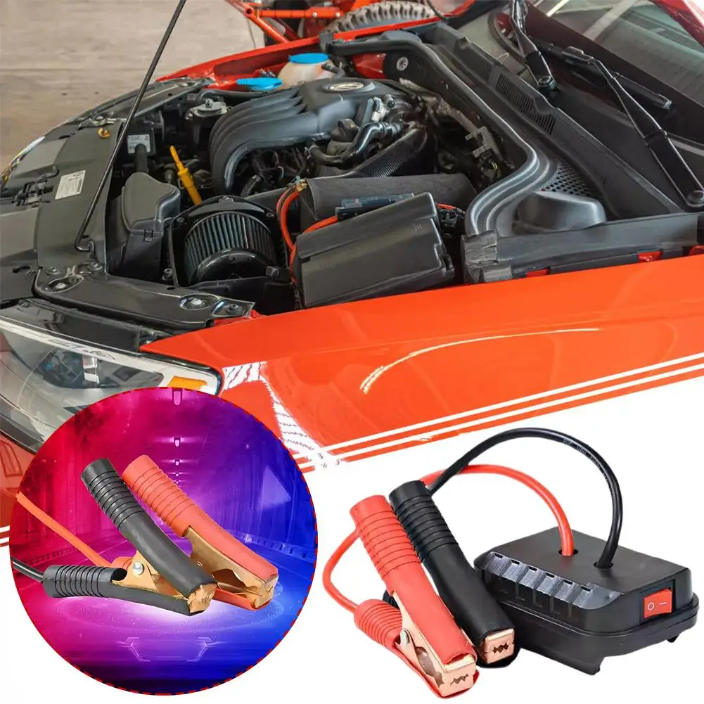 Auto Lithium-Batterie Konverter Ladegerät Clip Auto Zünder Starthilfe Für Makita Booster Kabel Adapter Notstrom DIY Werkzeuge