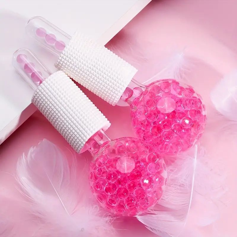 Clearance_Trattamento viso da donna con disco, palla, massaggiatore viso, viso collo e occhi, rassodante pelle, riducendo il gonfiore e