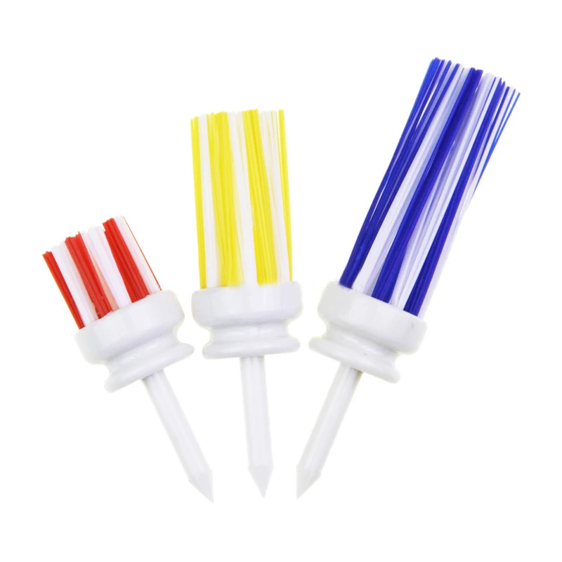1Pc Nhựa Không Vỡ Golf Tee Bàn Chải Hỗ Trợ Tee Cho Longball Đế Ma Sát Thấp Hơn Khoảng Cách Chiều Cao Khác Nhau Tee 54/70/83Mm