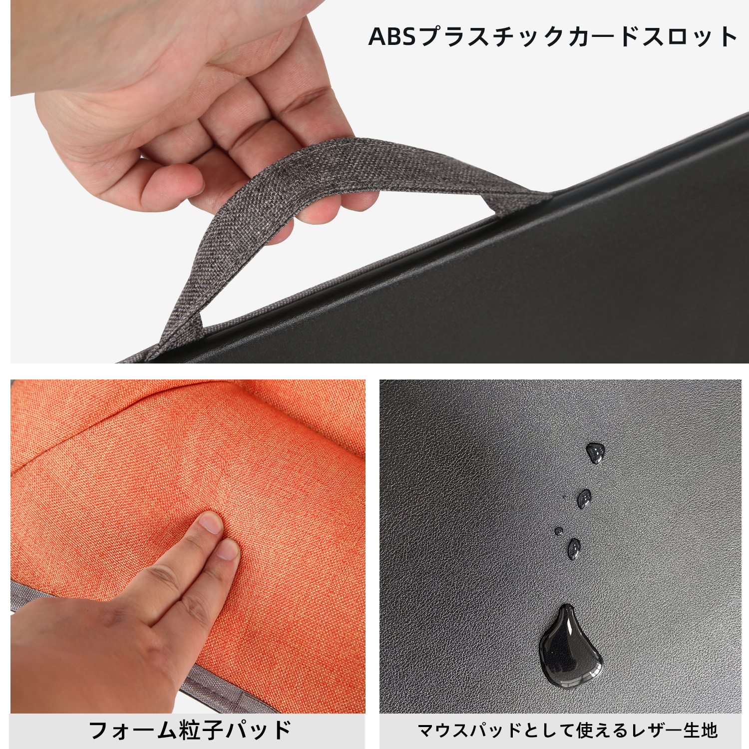MUMUCC-Mesa multifuncional portátil para carro, grandes partículas Pillow Desk na cama, mesa de computador pequeno, Gaming Mouse Pad