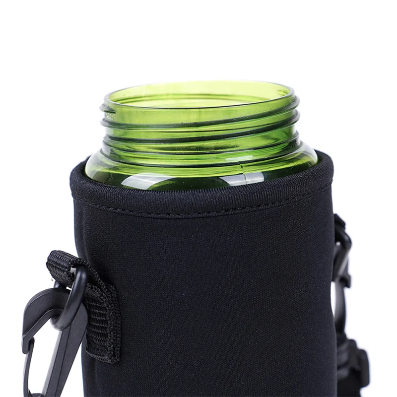 Portable Water Bottle Insulated Neoprene Holder Pouch Bag 420/550/750/1000/1500ml Shoulder With Adjustable Strap