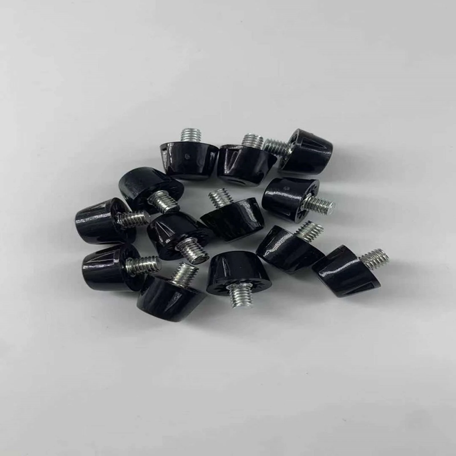 12Pcs Football Shoe Spikes Turf Soccer Boot Cleats Firm Ground Stable M5 Threading Screw 7mm 10mm Anti Slip Replacement Studs