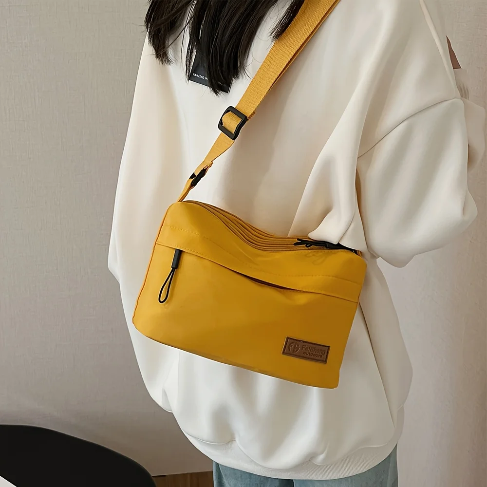 Nicho design ombro único crossbody saco feminino moda commuter grande capacidade sacola casual personalidade feminina ombro ba
