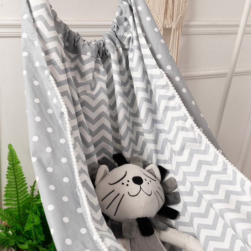 Hamac de couchage pour bébé, balançoire pour enfants, gondole intérieure et extérieure pour bébés, hamacs de dessin animé ménagers
