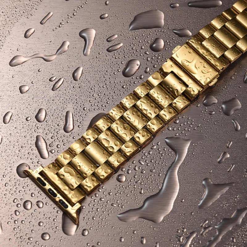 สายสแตนเลสสําหรับ Apple Watch band 38/42 มม.41 มม.40/44 มม.45 มม.49 มม.Series 9 8 7 6 SE Ultra 54321 บน iWatch สร้อยข้อมือโลหะ