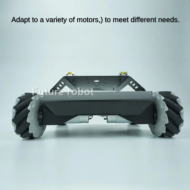 40–60 kg Last, RC-Tank, robustes Mecanum-Rad, omnidirektionaler Roboter, 12 V/24 V Motor, Metallgehäuse für Forschung, programmierbarer Roboter