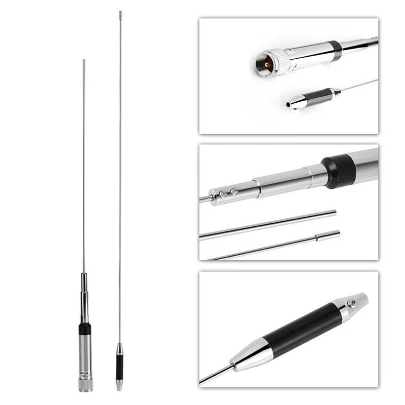 NL-770R High Gain 144/430MHz Dual Band VHF/UHF 200W Car Mobile Ham Radio Mobile/Station Antenna Communication Device Accessories