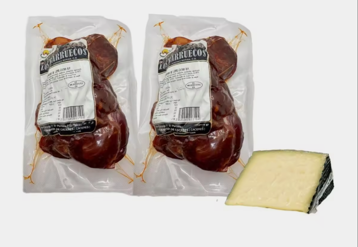 SUPER OFERTA SURTIDO DE JAMON IBERICO CURADO CON QUESO