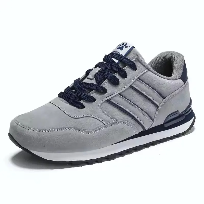 Künstliche Leder Männer Casual Schuhe Männlichen Frühjahr Männer Casual Licht Schuhe Sneakers Lac-up Wohnungen Atmungsaktive Freien Sapato